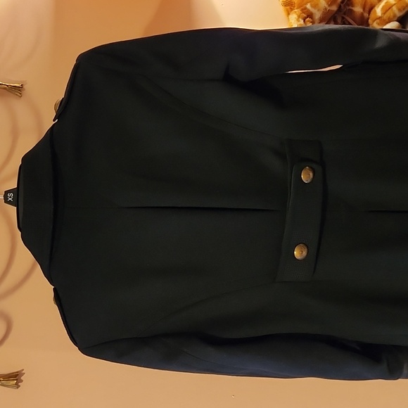 J. Crew Black Thrench Coat - Picture 9 of 16